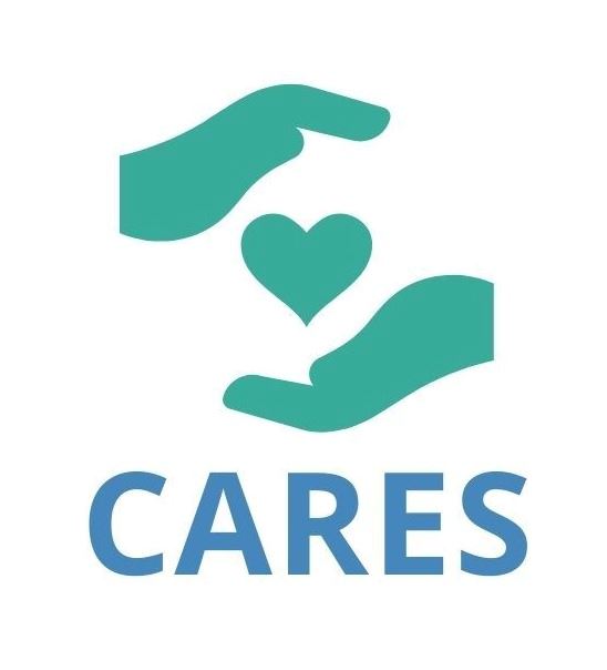 CARES small white Opens in new window